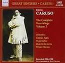 Caruso-The Complete Recordings Volume 3 - Importado (alemanha)