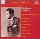 Beniamino Gigli-The Gigli Edition / Volume 5 / The Camden and New York Recordings / Importado (eua)