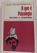 O Que e Psicologia-Richard H. Henneman