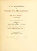 Twenty One Masterpieces-Mr.h.s. Henry