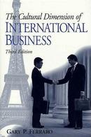 The Cultural Dimension Of International Business-Gary P. Ferraro