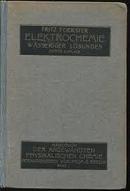 Elektrochemie Wasseriger Losungen-Fritz Foerster