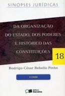 Da Organizacao do Estado dos Poderes Historico das Constituicoes / Co-Rodrigo Cesar Rebello Pinho