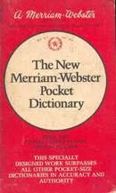 The New Merriam Webster Pocket Dictionary-Editora Pocket Cardinal