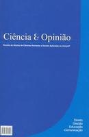 Ciencia e Opiniao - Revista do Nucleo de Ciencias Humanas e Sociais /-Editora Unicenp