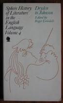 Dryden to Johnson / Sphere History Of Literature In The English Langu-Roger Lonsdale / Edited By