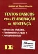 Textos Bsicos para Elaborao de Sentena / Trabalho-Antnio da Graa Caseiro