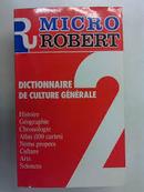 Micro Robert 2 - Dictionnaire de Culture Generale-Alain Rey