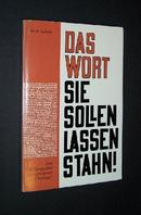 Das Wort Sie Sollen Lassen Stahn-Erich Lubahn