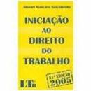 Iniciacao ao Direito do Trabalho / Trabalho-Amauri Mascaro Nascimento