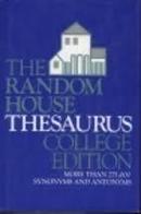Thesaurus College Edition  / More Than 275.000 Synonyms and Antonyms-Editora Random House