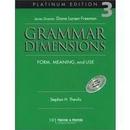 Grammar Dimensions / Form Meaning and Use / Platinum Edition 3-Stephen H. Thewlis
