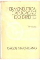 Hermeneutica e Aplicao do Direito-Carlos Maximiliano