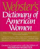Webters Dicionary Of American Women-Editora Merriam Webster