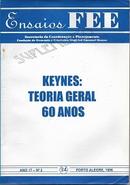 Keynes / Teoria Geral 60 Anos / Ensaios Fee / Ano 17 / Nmero 2 / 199-Eneas Costa de Souza / Editor