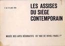 Les Assises Du Siege Contemporain / Muse Des Arts Decoratifs-Yolande Amic / Prface