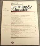 Academy Of Management / Learning e Education / Volume 8 / Number 1 / -Editora Academy Of Management