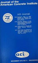 Journal Of The American Concrete Institute / Proceedings V. 76,pp. 87-Editora American Society Of Civil Engineers