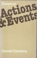 Essays On Actions & Events-Donald Davidson