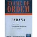 Paran / Exame de Ordem-Editora Jurua