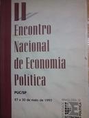Ii Encontro Nacional de Economia Politica Puc / Sp / 27 a 30 de Maio -Editora Sociedade Brasileira de Economia Politica
