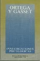 Investigaciones Psicologicas-Jose Ortega y Gasset