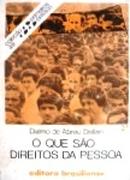 O Que Sao Direitos da Pessoa / Colecao Primeiros Passos-Dalmo de Abreu Dallari