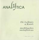 De Leibniz a Kant / Meditacoes Metafisicas / Analytica / Voluime 5 / -Guido Antonio de Almeida / Editor