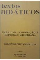 Para uma Introducao a Reflexao Weberiana-Edmundo Fernandes Dias