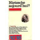 Nietzsche Aujordhui ?-Pierre Boudot / Gilles Deleuze / Jacques Derrida 