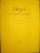 Hegel Et La Pensee Grecque-Jacques Dhondt