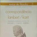 Correspondncia Lambert / Kant-Manuel J. Carmo Ferreira