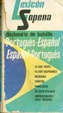 Diccionario de Bolsillo / Portugues - Espanhol / Espanol Portuges-Editorial Ramon Sopena