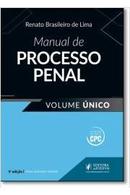 Manual de Processo Penal / Volume Unico-Renato Brasileiro de Lima