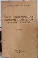 crase colocacao dos pronomes obliquos infinito pessoal-napoleao mendes de almeida