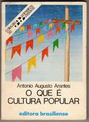 O Que e Cultura Popular-Antonio Augusto Arantes 