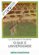 O Que  Universidade-Luiz Eduardo W. Wanderley