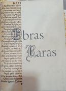 obras raras / exposio de obras raras mackenzie-andrea f. considera c. rabello  / texto