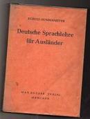 deutsche sprachlehre fut auslander-hans schulz / wilhelm sundermeyer