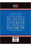 revista jurdica da  escola jurdica de advocacoa da oab pr-editora esa
