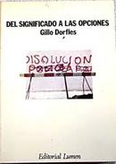 Del significado a las opciones -gillo dorfles