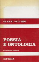 POESIA E ONTOLOGIA-GIANNI VATTIMO