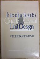 INTRODUCTION TO QUARTZ CRYSTAL UNIT DESIGN-VIRGIL E. BOTTOM