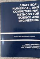 ANALYTICAL, NUMERICAL, AND COMPUTATIONAL METHODS FOR SCIENCE AND ENGINEERING-GENE H. HOSTETTER / MOHAMMED S. SANTINA / PAUL DCARPIO-MONTALVO