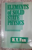 ELEMENTS OF SOLID STATE PHYSICS-H. Y. FAN