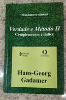 Verdade e mtodo Vol. II / Complementos e ndice-HANS GEORG GADAMER