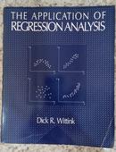 THE APPLICATION OF REGRESSION ANALYSIS-DICK R. WITTINK