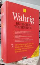 WAHRIG DEUTSCHES WORTERBUCH-GERHARD WAHRIG