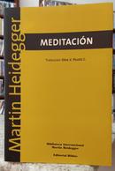 MEDITACIN-MARTIN HEIDEGGER