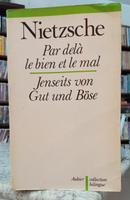 PAR DEL LE BIEN ET LE MAL / JENSEITS VON GUT UND BOSE / -NIETZSCHE